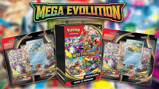 Opening More *NEW* Mega Evolution Products! | 3-Pack and Booster Bundle Opening