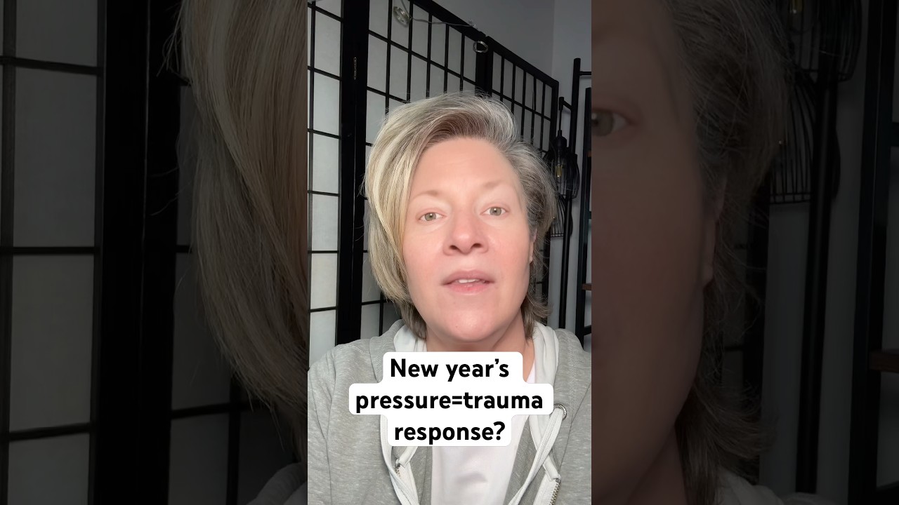 New years pressure is trauma in disguise