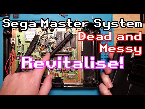 Fixing and tidying up a Sega Master System 2