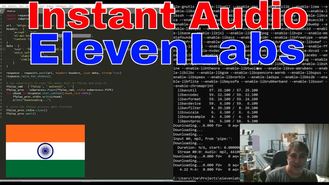 Hindi - Instant Audio Streaming with ElevenLabs AI Voice API - Here's ...