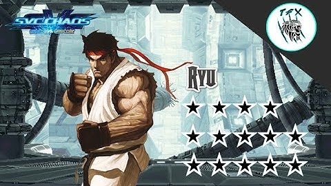 SNK Vs CAPCOM CHAOS /  RYU [Arcade Playthrough]