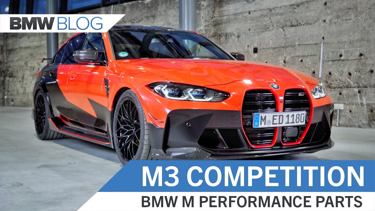 BMW M3 Competition with M Performance Parts 