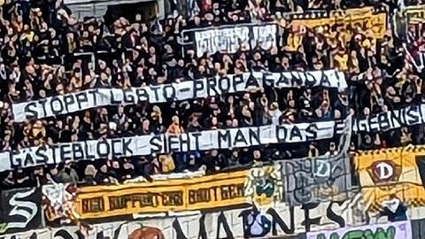 Dynamo Dresden - Erzgebirge Aue 1:0 #ultras #hooligans #lgbtq #propaganda 3. Liga 04.03.2023
