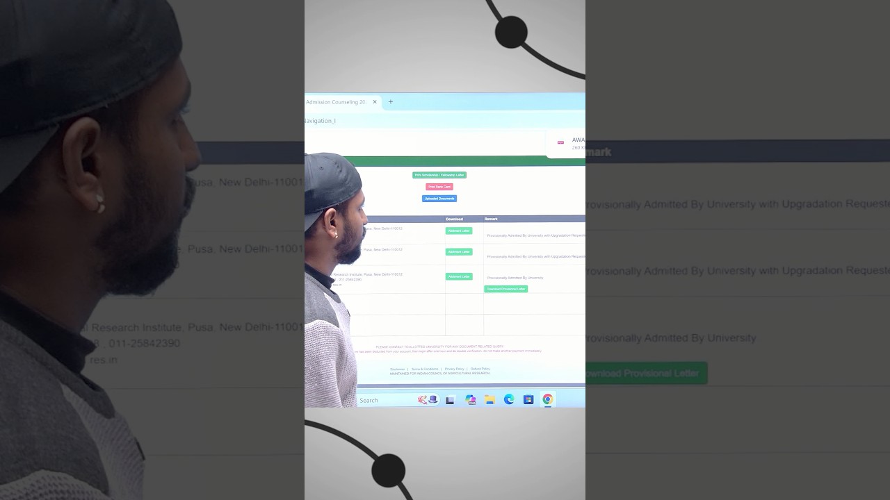 How to download ICAR JRF Scholarship Award 2026-26?? 