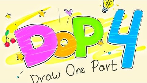 DOP 4: Draw One Part game Level 1- 20 All level solutions gameplay walkthrough ios-andirod