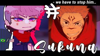 • Itadori Jujutsu Kaisen  react to Sukuna |•//Gacha club 🇺🇸/🇧🇷