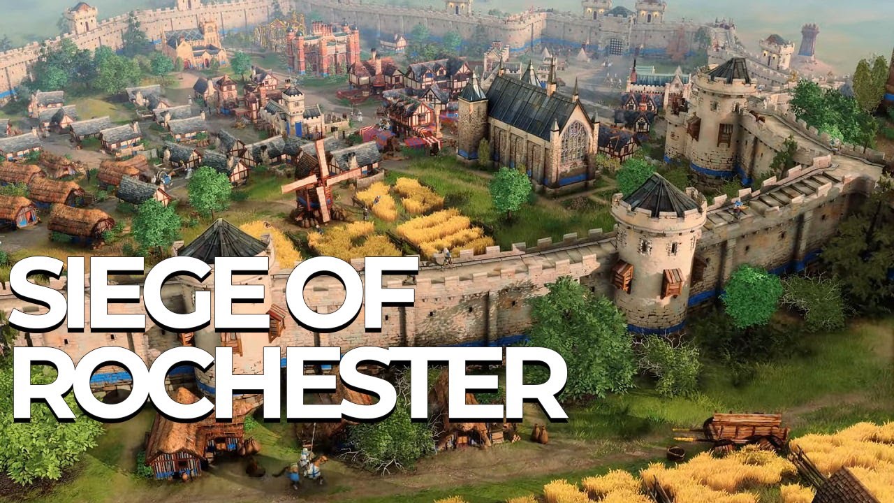 Age Of Empires 4 | The Siege of Rochester - Norman Campaign