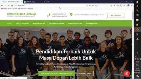 Proyek Membangun Website Sekolah Dengan CMS Wordpress