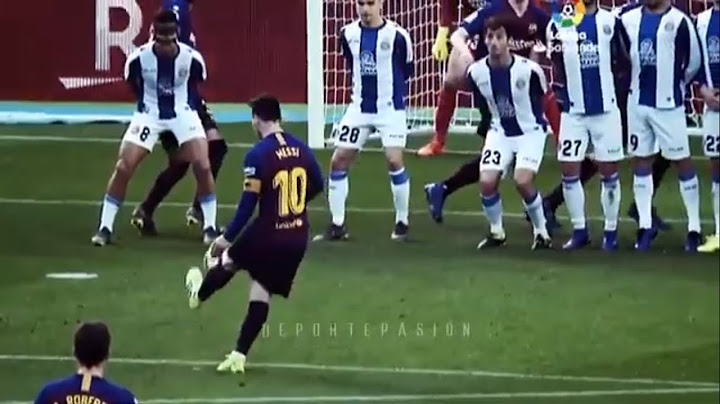 EL ULTIMO INVENTO DE MESSI (tiro libre a lo panenka) | Deportes Pasión