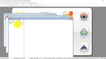 SQL Payroll Software Tutorial 008 Opening Balance for New Join Employee