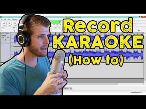 Video: How To Record Karaoke