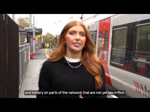 First electric trains