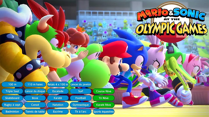 TOUTES LES ÉPREUVES ! Mario et Sonic aux Jeux Olympiques de Tokyo 2020 FR