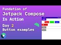 android compose button | android compose tutorial | android jetpack compose step by step | day 2