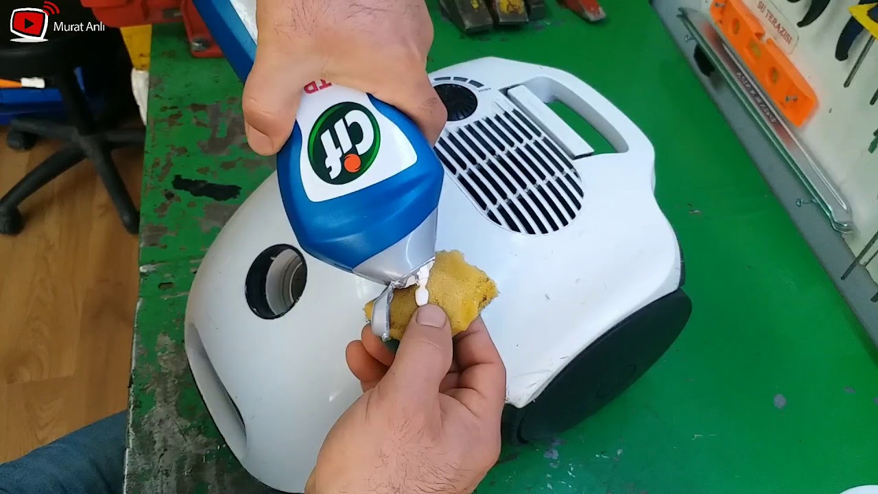 Plastik Aksama Nasıl Pasta Cila Yapılır.(Elektirikli Süpürge) YouTube