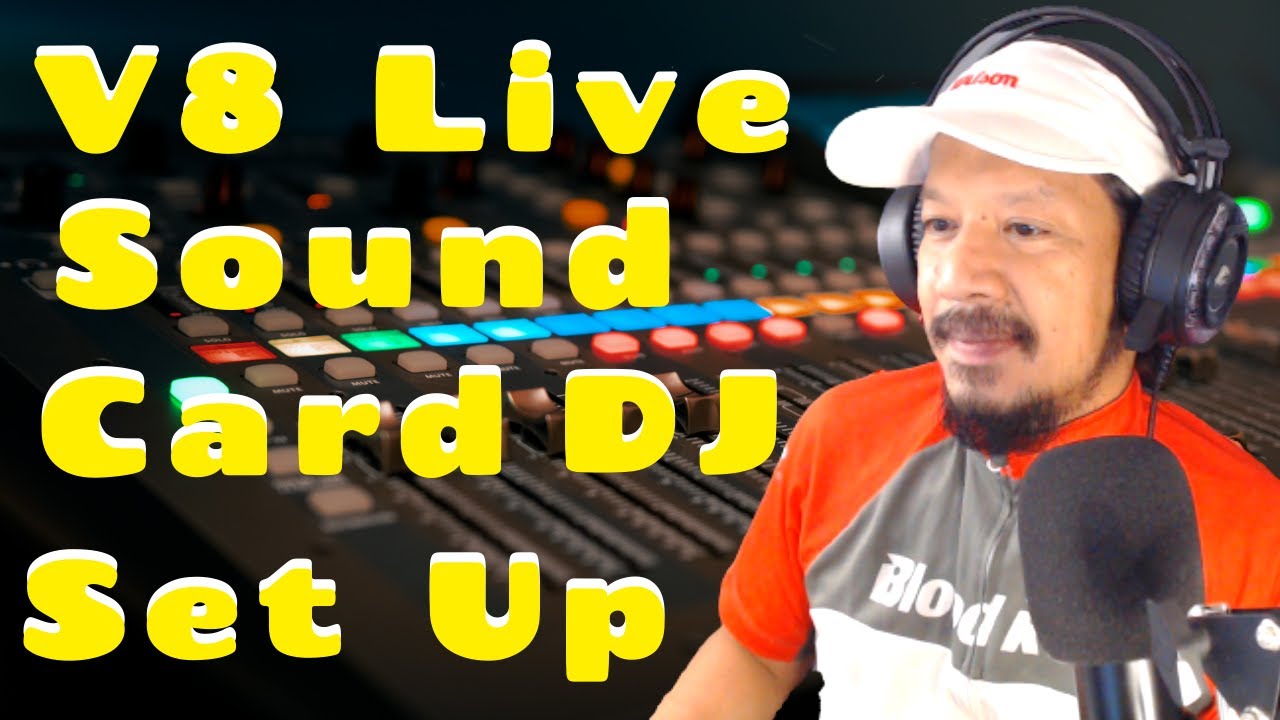 How To Set Up V8 Sound Card Audio External USB Sound Test V8