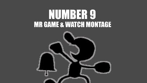 SSF2 | Number 9 - Mr Game & Watch Montage