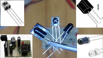 How to Work Infrared Sensor & Its Connection || IR Receiver Circuit || Simple IR Circuit| IR sensors