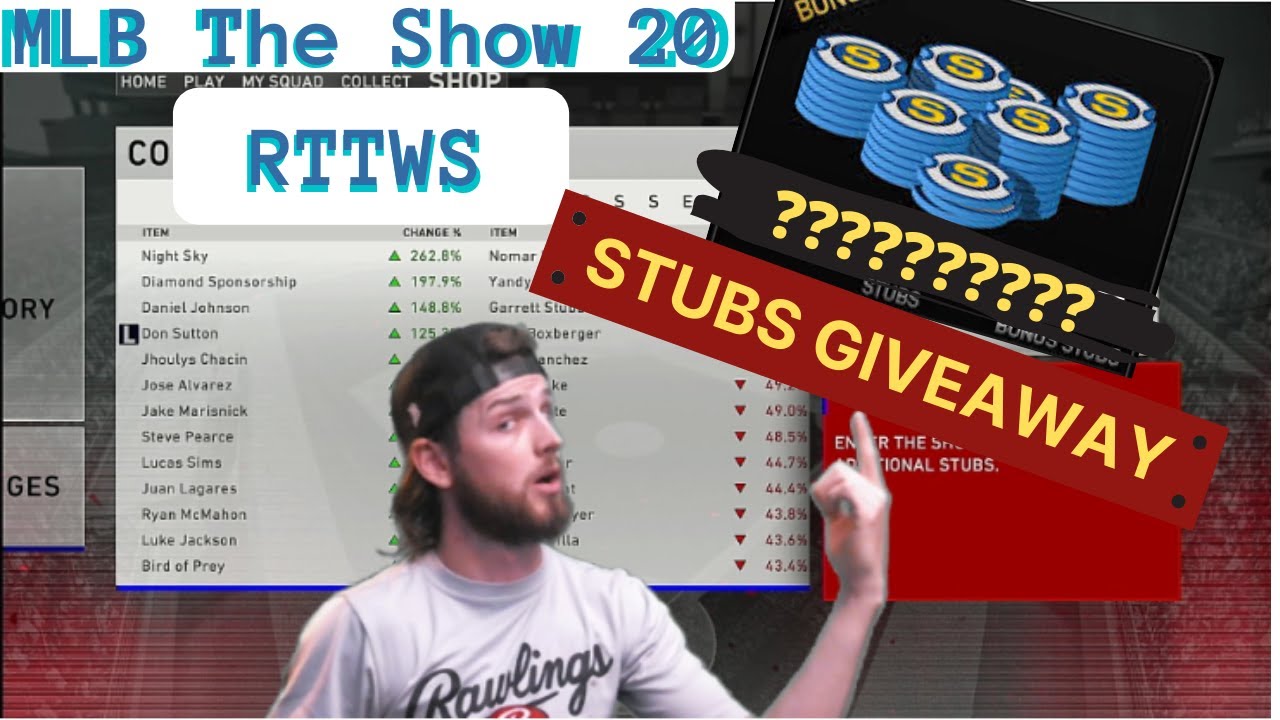 MLB The Show 20 **STUB GIVEAWAY** -- Road To the WORLD SERIES -- Schmidty Plays The Show