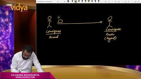 06  Consignment Revision Lecture  1