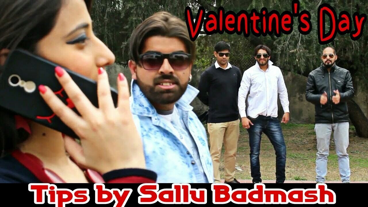 Sallu Badmash giving Tips | How to impress a Girl | Velntine's Day Special |Comedy Video |
