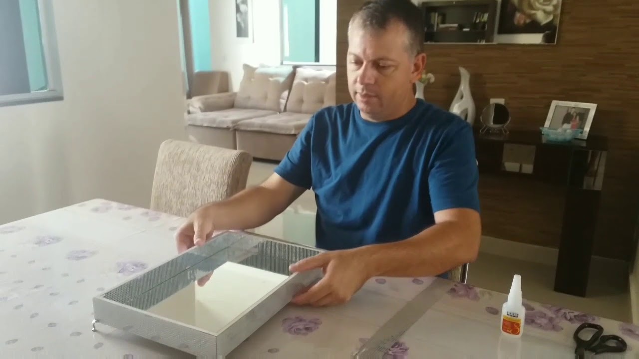 Como fazer uma bandeja de MDF espelhada