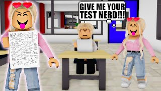 CHEATING ON A TEST!! GONE WRONG! **BROOKHAVEN ROLEPLAY** | JKREW GAMING