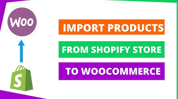 Import Products from Shopify to WooCommerce using Import Shopify to WooCommerce plugin.