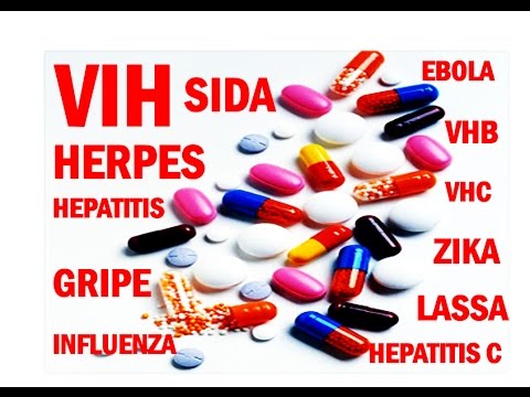 Farmacos Antivirales - VIH, Hepatitis, Herpes, Gripe... - YouTube