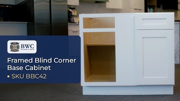 How To Assemble - Framed Blind Corner Base Cabinet - Buy Wholesale Cabinets