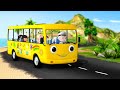 Wheels On The Bus Underwater! | Nursery Rhymes & Baby Songs! - Little Baby Bum