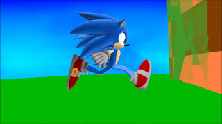 Blender Anim: Sonic Run Test