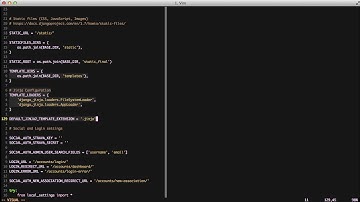 Setting up Jinja in Django 1.8