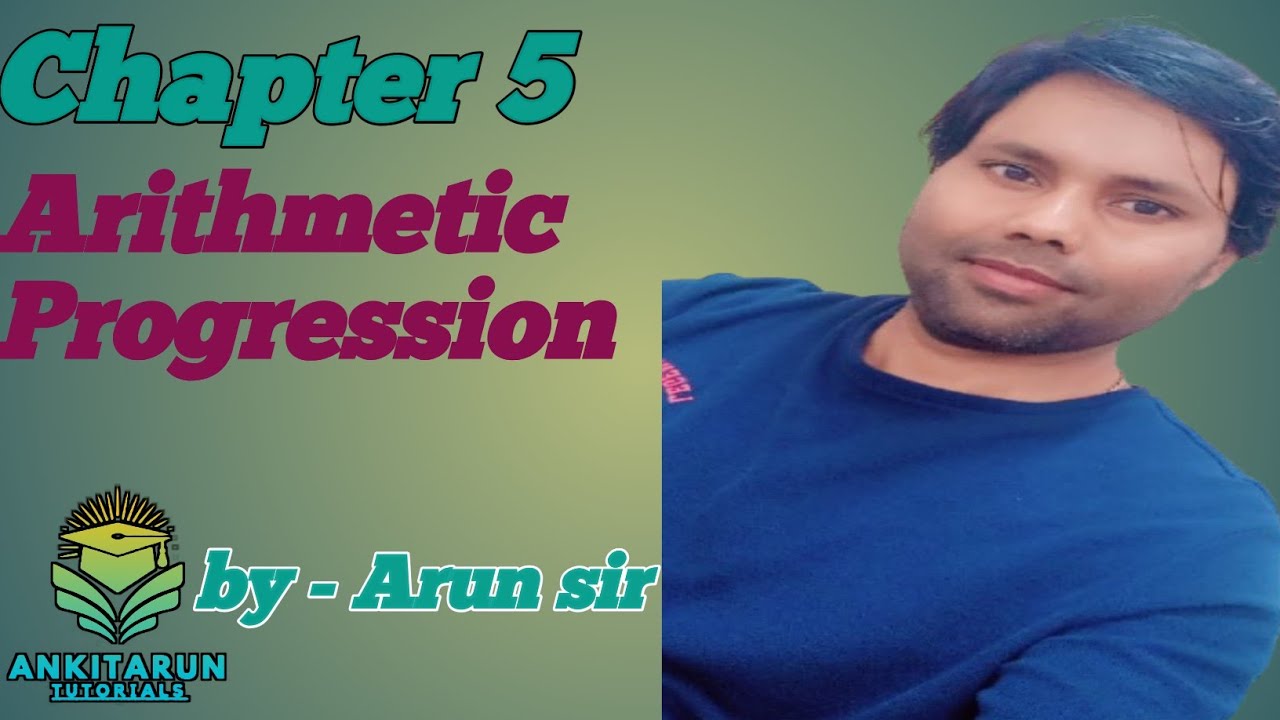 CLASS 10 MATHEMATICS CHAPTER 5 ARITHMETIC PROGRESSION RS AGGARWAL - YouTube