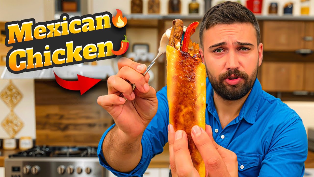 أقوى وصفة دجاج مكسيكي في العالم 🔥🤤 Best Mexican Chicken Ever 