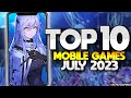Top 10 Mobile Games July 2023