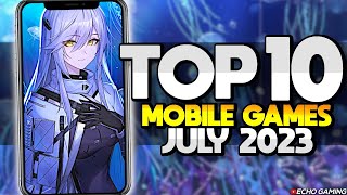 Top 10 Mobile Games July 2023