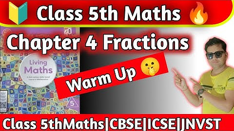Class 5 Maths Chapter  4 Fractions |Warm Up|Class 5th Maths Ratna Sagar|hpsgurugram|Mathematics |hps