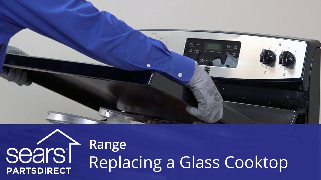 Replacing A Range Glass Cooktop Youtube