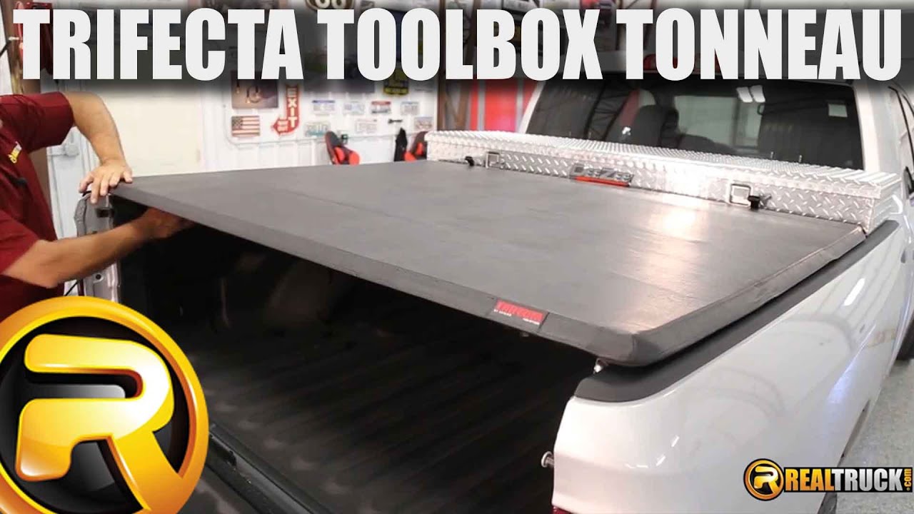 How to Install Extrang Trifecta Toolbox Tonneau Cover YouTube