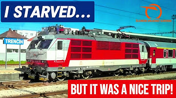 Slowakije doorkruisen met de trein - BRATISLAVA naar KOŠICE-trein