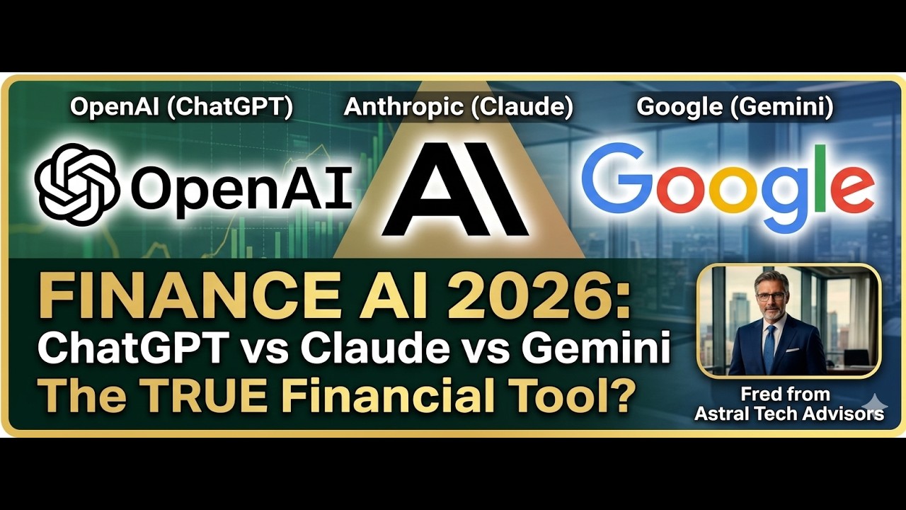 AI For Finance 2026 - ChatGPT vs Claude vs Gemini Intro - YouTube