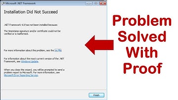 FIX | The timestamp signature or certificate could not be verified or is malformed Dot Net Framework