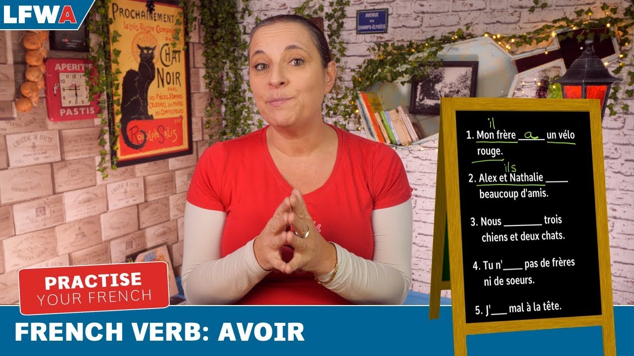 Download Practise your French verb AVOIR (TO HAVE)