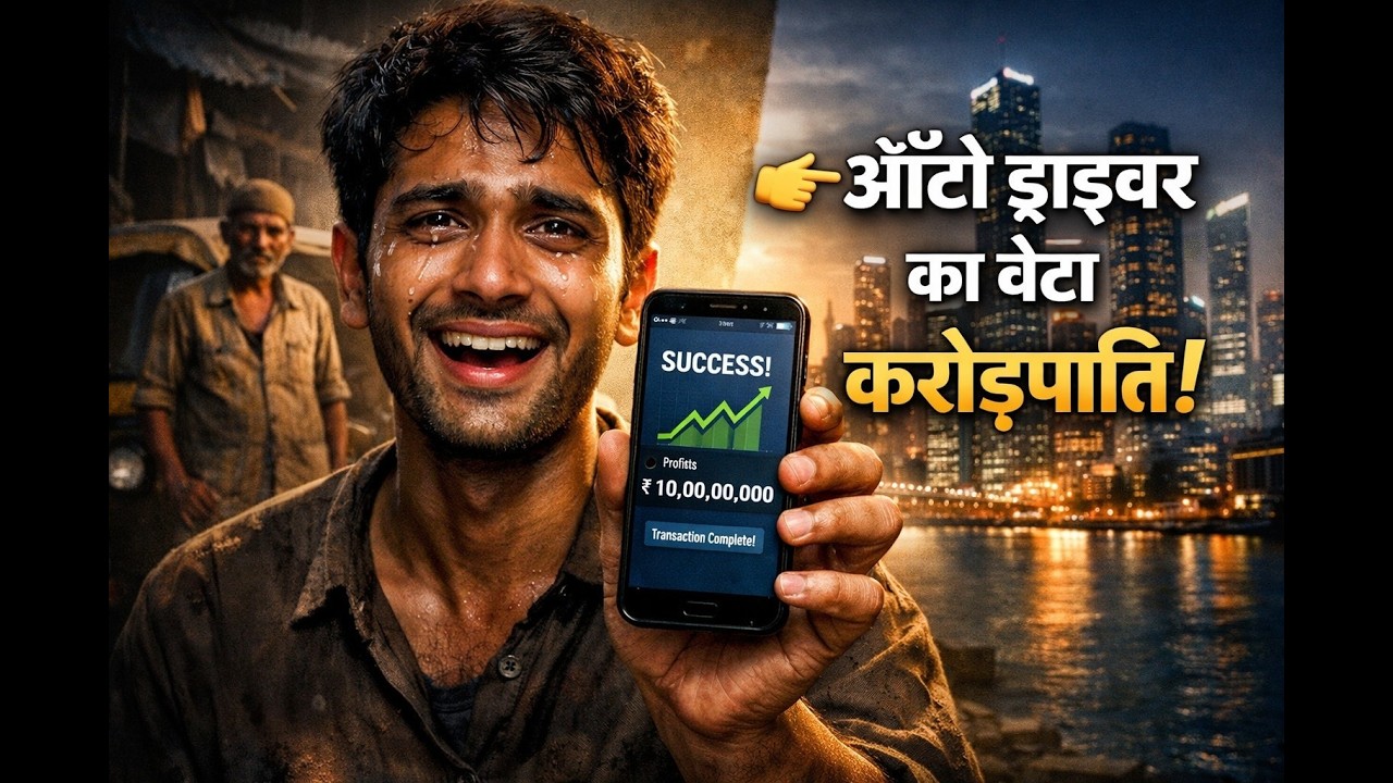 ऑटो ड्राइवर का बेटा बना करोड़पति | Real Life Inspirational Story