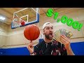 SURPRISE $1,000 BASKETBALL TRICK SHOT CHALLENGE!