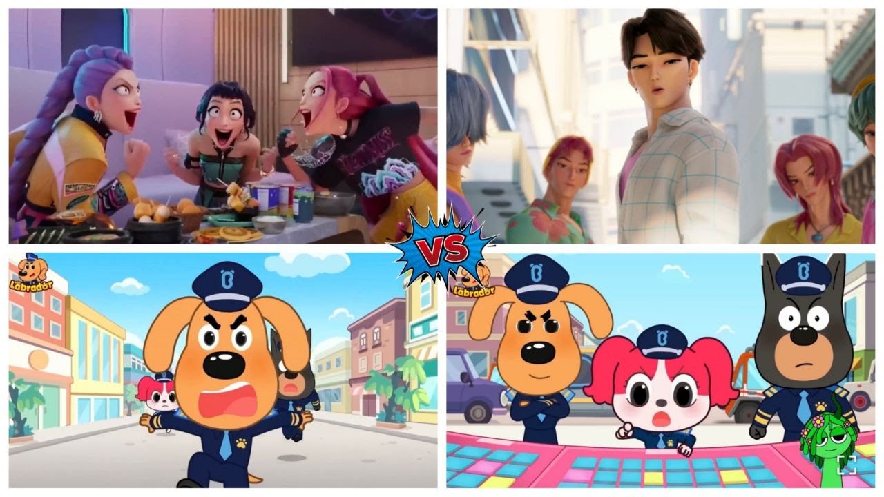 TILES HOP K-POP DEMON HUNTERS 🆚 SHEFF LABRADOR EDM RUSH