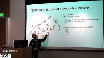 Tandy Warnow | Statistically consistent estimation of level 1 phylogenetic networks... | CGSI 2024