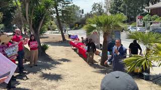 Padilla Joins NNOC/NNU Nurses Group Rally, Demands End to Devastating VA Staff Cuts | 4.16.25