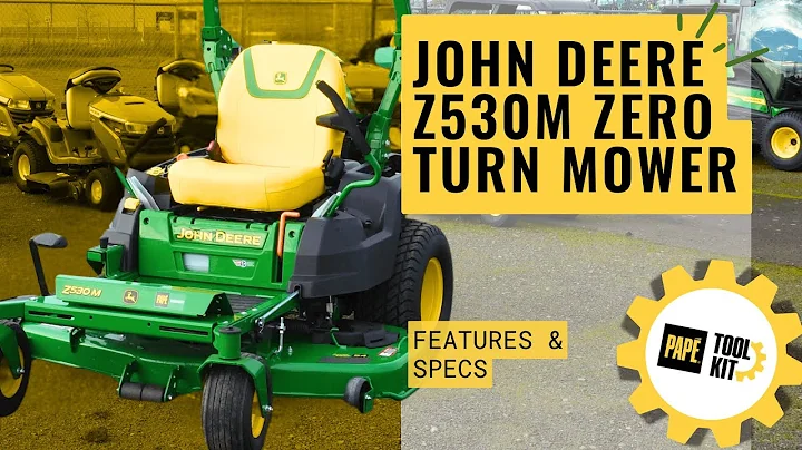 John Deere Z530M Zero Turn Mower Overview